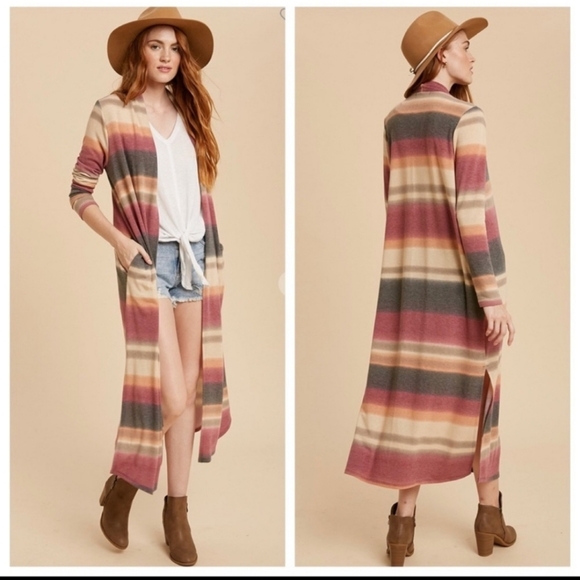 Ces Femme Sweaters - Boho lightweight cardigan